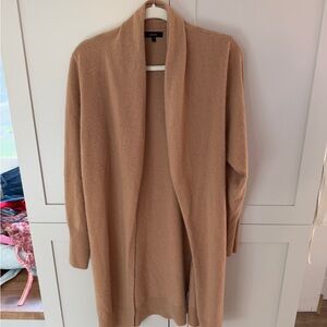 Quince cashmere duster cardigan sweater